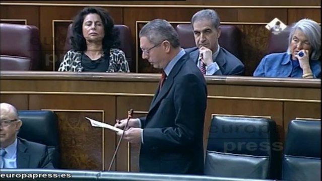 Gallardón: No hay razones a priori para indultar a Matas