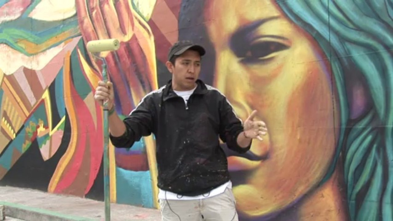 Government finances graffiti projects in Colombian capital