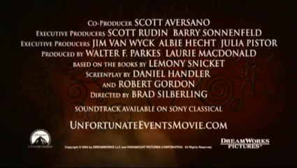 Lemony Snicket's A Series of Unfortunate Events Trailer