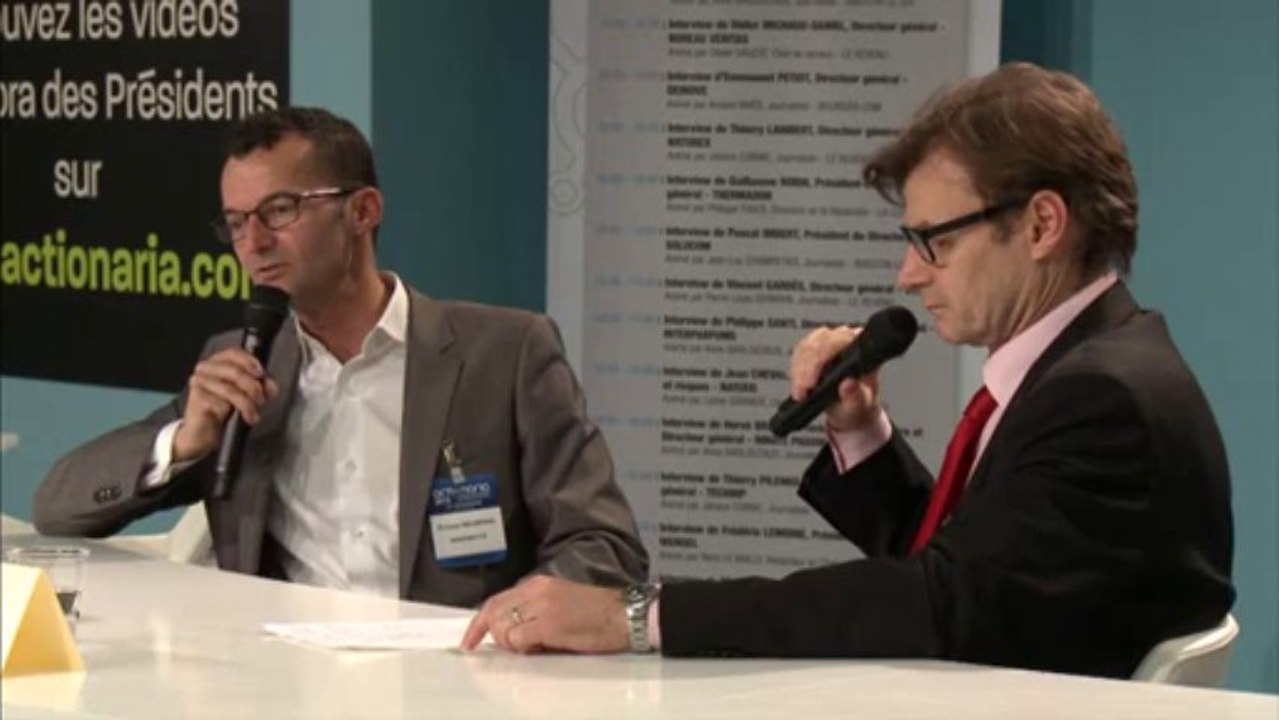 Philippe Mauberna, Directeur administratif et financier, Membre du Directoire de NANOBIOTIX - Salon Actionaria 2013 : agora des Présidents