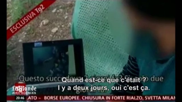 Images des conditions de détention à Lampedusa