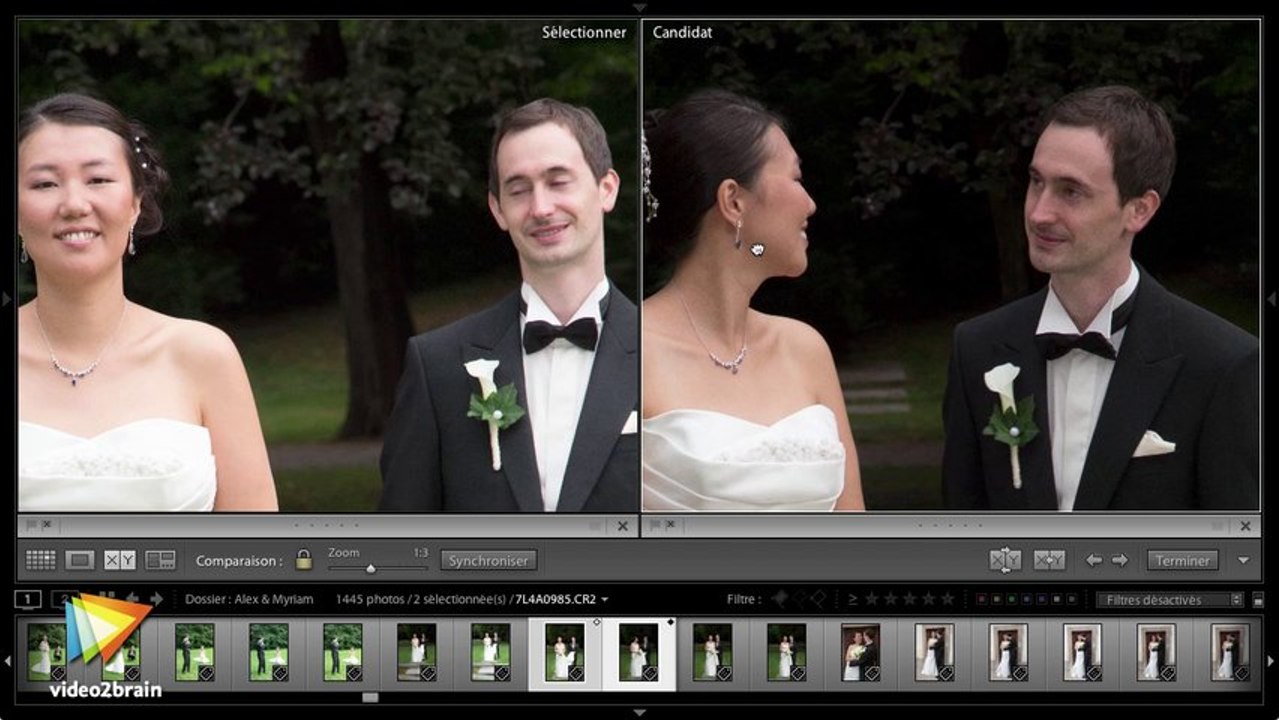 Tutoriel Lightroom 5 : Comparer les images | video2brain.com