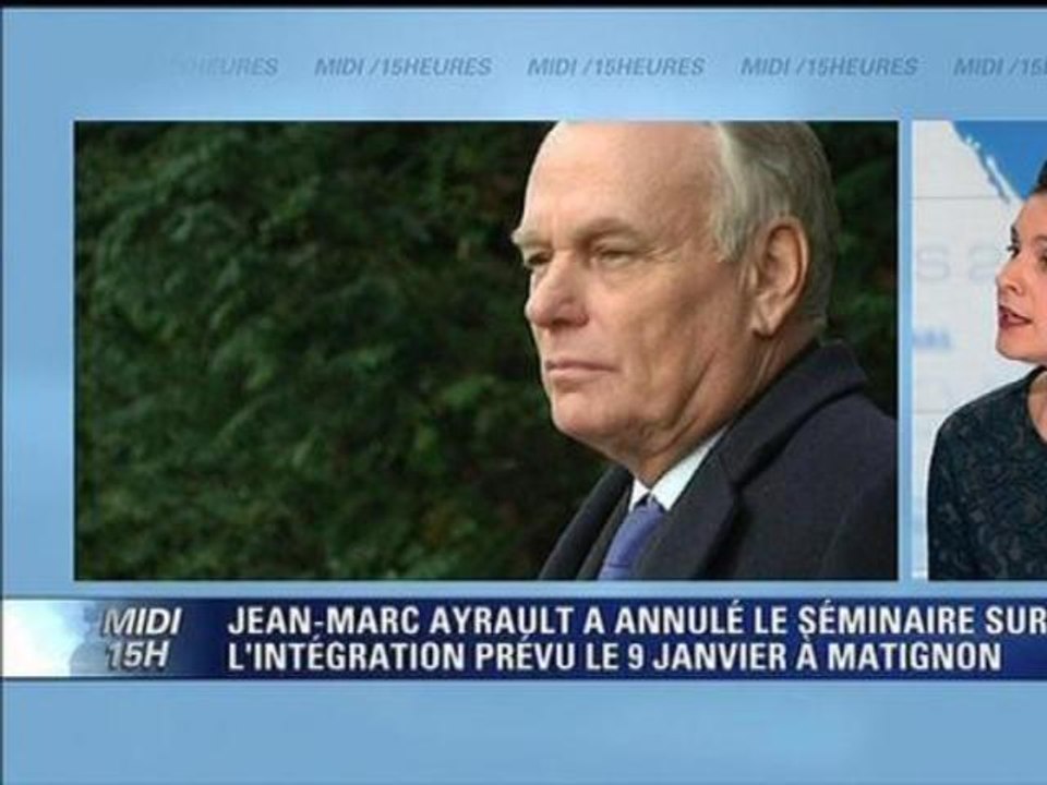 Jean-Marc Ayrault annule le séminaire interministériel sur l'intégration - 18/12