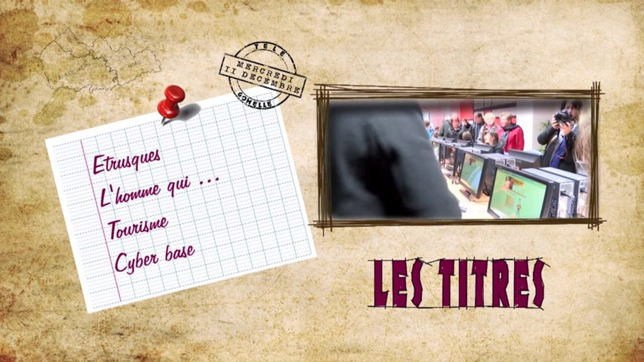 Journal du mercredi 11  décembre - Télé Gohelle