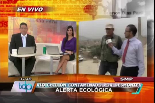 Empresas constructoras generan alto grado de contaminación en río Chillón