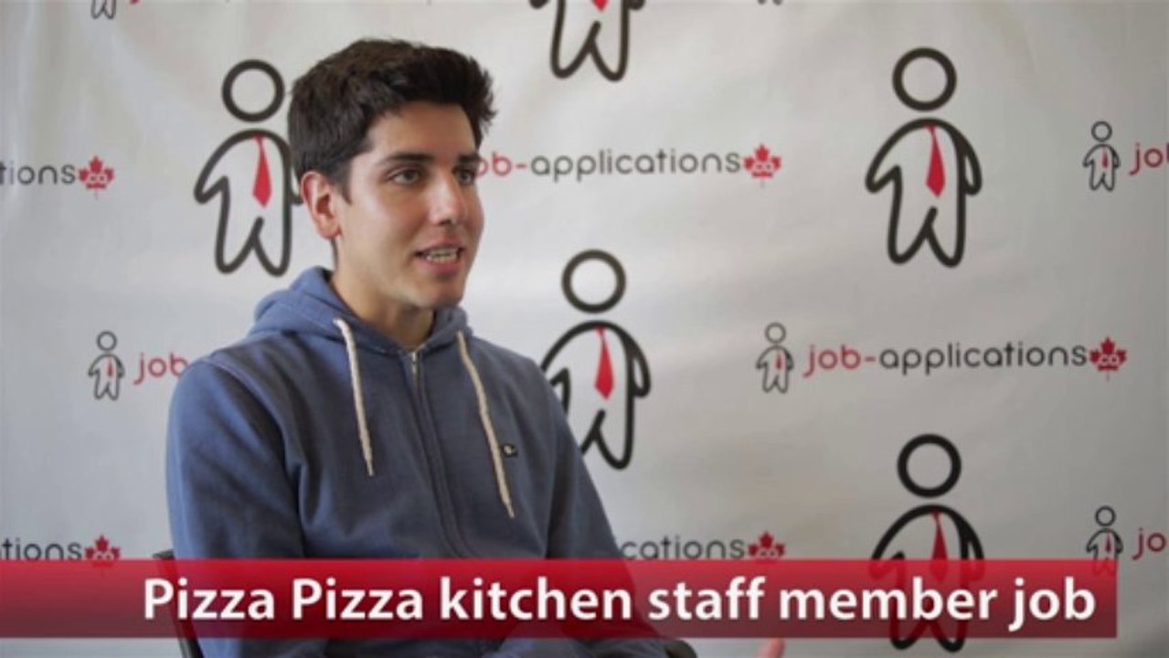 Pizza Pizza Kitchen Staff Member