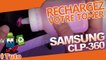 Comment recharger une cartouche toner Samsung CLP-360