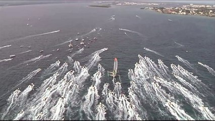 Franck Cammas, victorieux en Guadeloupe