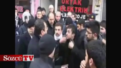 Kayseri'de ülkücülerden HDP'ye tepki