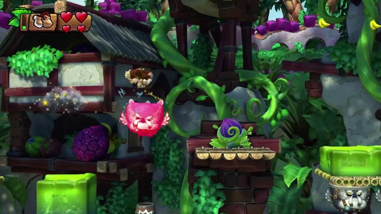Donkey Kong Country Tropical Freeze - Trailer (Wii U)