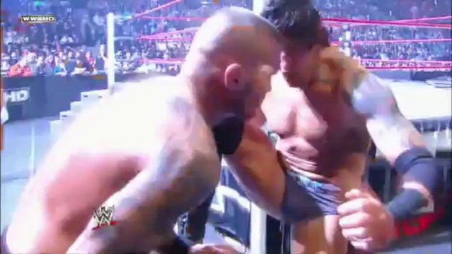 TLC 2011 - Randy Orton vs. Wade Barrett - Tables Match