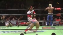 Jushin Thunder Liger & Tiger Mask IV (c) vs Zack Sabre Jr. & Yoshinari Ogawa (NOAH)