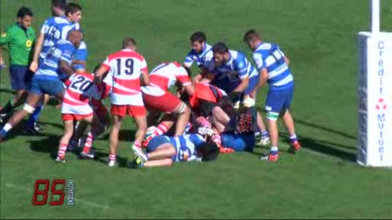 Rugby : Le match FC Yonnais - RC Sablais