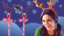 Candy Cane Reindeer - Christmas Crafts for Children