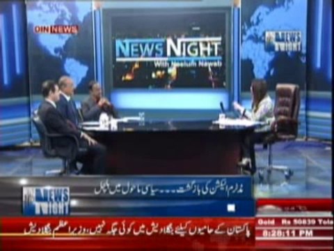 News Night with Neelum Nawab (Midterm Election Ki Bazgasht .... Siyasi Mahool Main Halchal) 18 December 2013 Part-2
