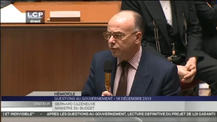 Les Questions au gouvernement : Séance du mercredi 18 décembre 2013