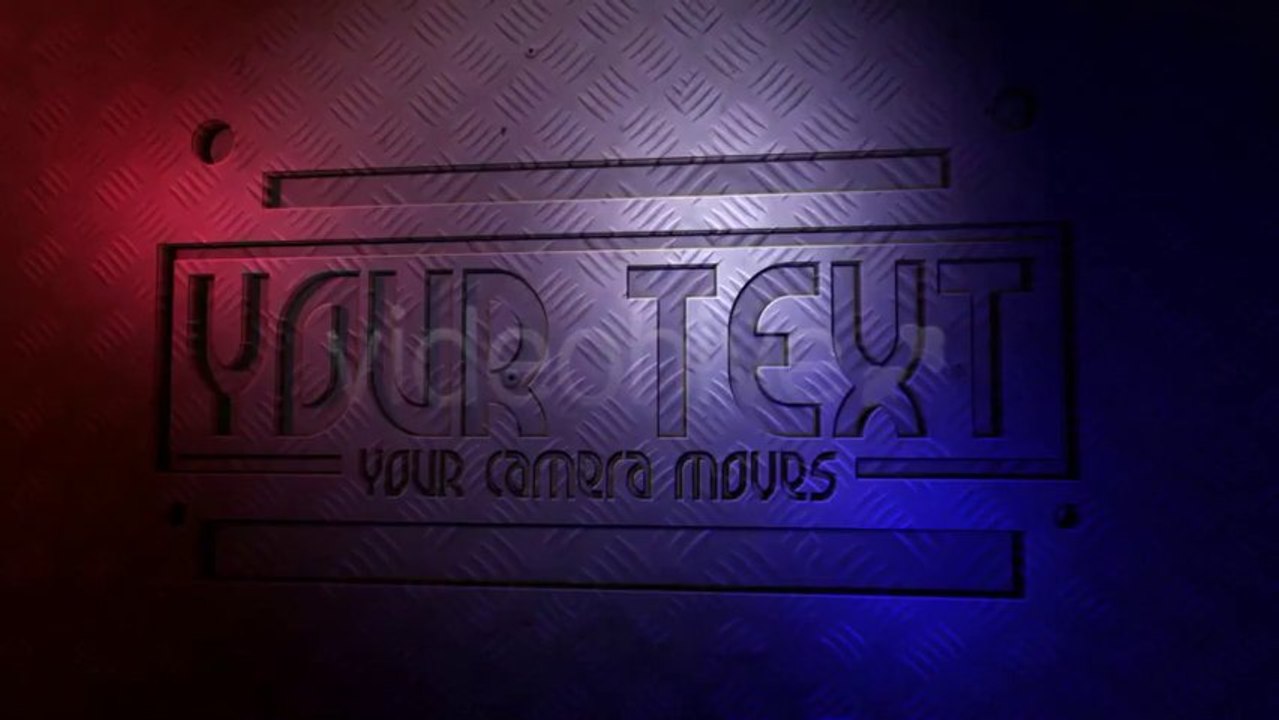 Metal Stamp Logo - After Effects Template