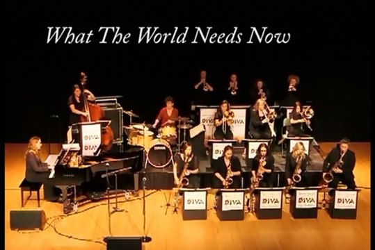 The DIVA Jazz Orchestra performs ‘What the World Needs Now is Love’