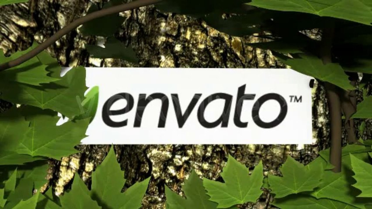 Nature Logo Sting - After Effects Template