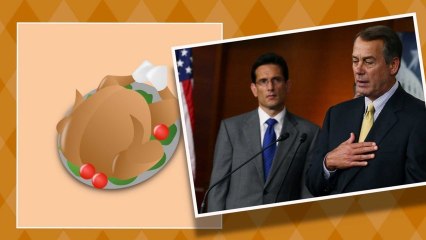 What should House GOP be thankful for?