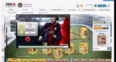 FIFA 14 Ultimate Team Hack coin for all