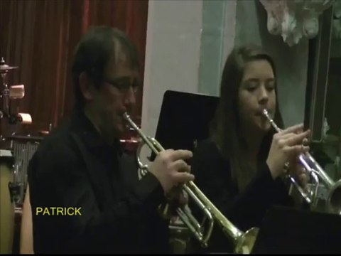 SERGE et MARIE duo Trompettes Avenir Musical Firminy 2013