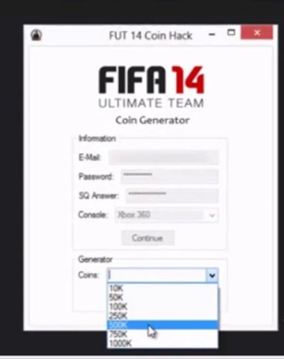 Fifa Ultimate Team 14 (FUT14) Coins generator 2014