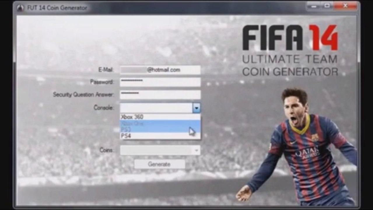 FREE Fifa 14 Ultimate Team Coin Hack Tool 2013 December