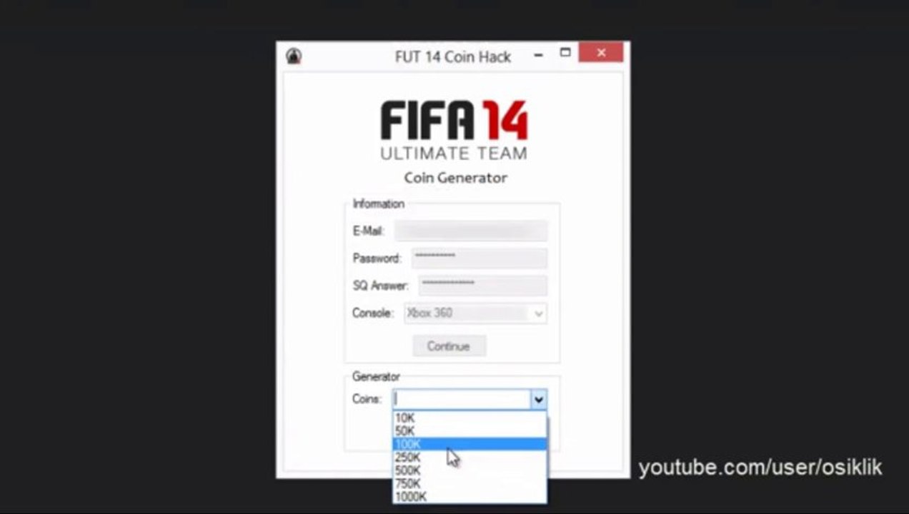 FREE Fifa 14 Ultimate Team Coin Hack Tool 2013