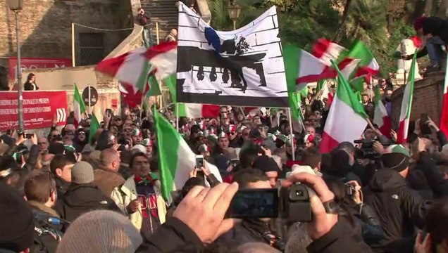 Rome: rassemblement de milliers de manifestants anti-austérité