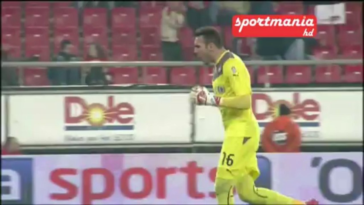 Olympiacos F.C. vs PAS Giannina F.C. 2-1 Paulo Machado 18/12/2013 HD