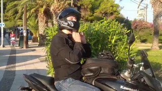 Internet Marketing Lifestyle - Kawasaki Versys Full Black 650 Ride In Athens