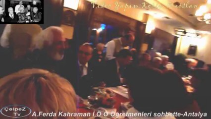 A.Ferda Kahraman İ.Ö.O Öğretmenleri sohbette (2) - Antalya