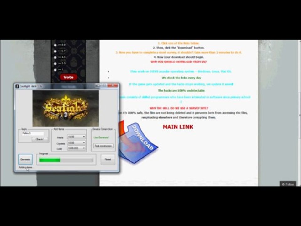 Seafight Hack | Seafight Generator - 2014 !!!