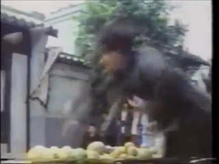 Slapstick Comedy scene in DEATH DUEL OF MANTIS