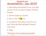 Accountability: Day 30 of 37