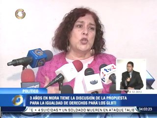 Denuncian mora legislativa en igualdad de derechos para los GLBTI