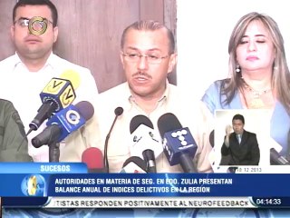 Delitos en el Zulia disminuyeron 21 %