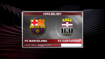 Copa Del Rey Barcelona 3  Cartagena 0