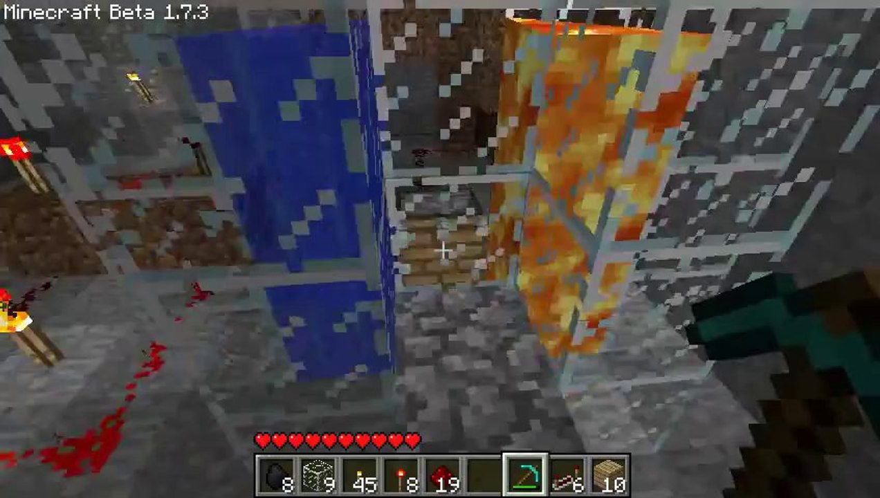 Minecraft ภาค 17 - ประยุกต์ใช้ Redstone 2 จุด [Tackle]