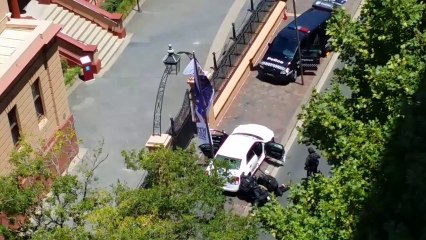 Police Swoop to End Standoff Outside NSW Parliament