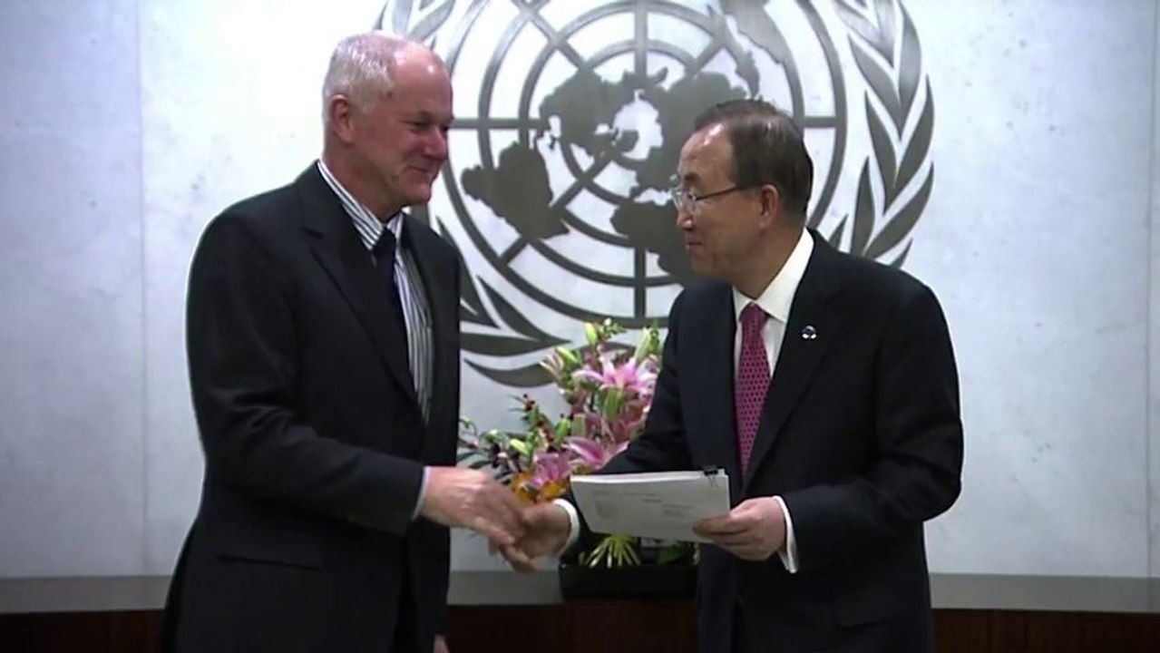 Final report on Syrian chemical weapons use delivered to Ban