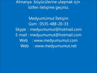 Download Video: Almanaya,Medyum Siteleri,Medyum Sitesi,Medyum Telefonu,Medyum Telefonları