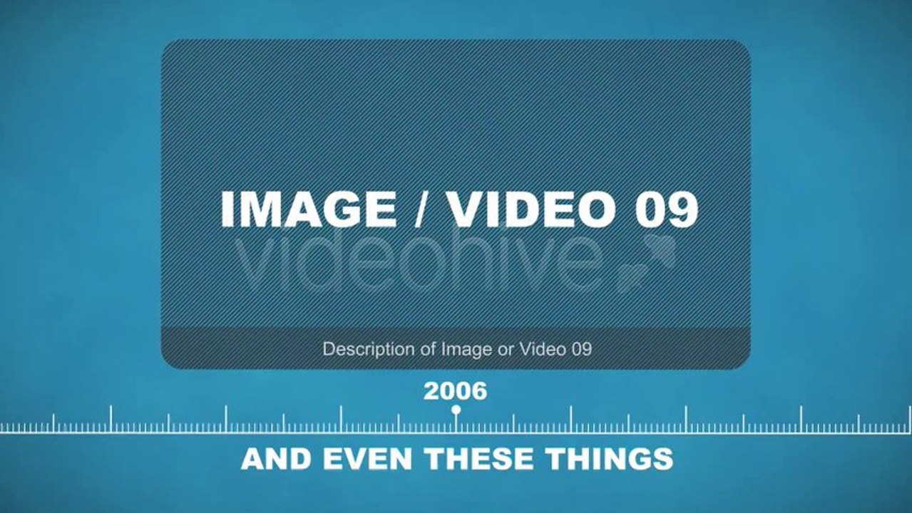 Company Timeline - After Effects Template