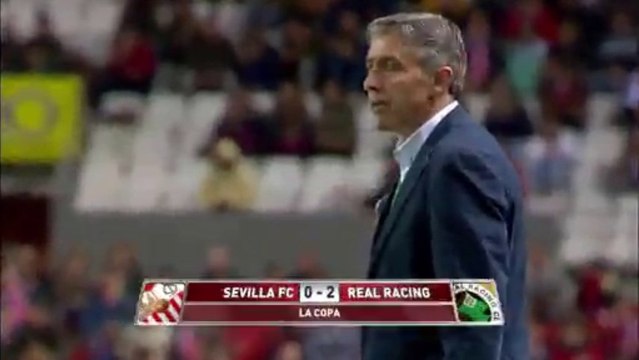 Copa Del Rey Sevilla 0 Racing de Santander 2