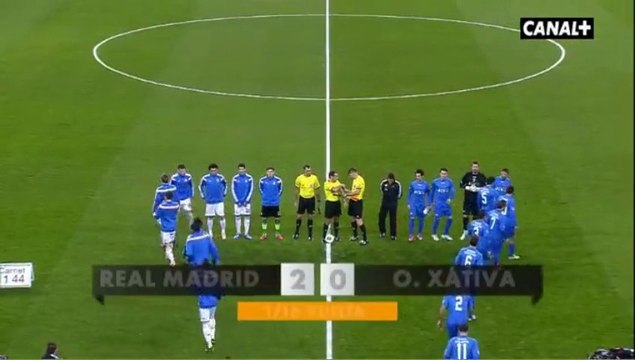 Copa del Rey Real Madrid 2 Olimpic Xativa 0