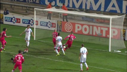 But Uros SPAJIC (42ème) - Olympique de Marseille - Toulouse FC - (2-1) - 18/12/13 (1/8 de finale) (OM - TFC)