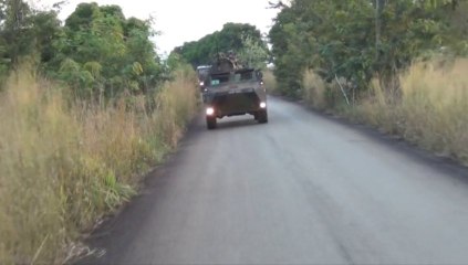 REPORTAGE | A Bossambélé avec les soldats français