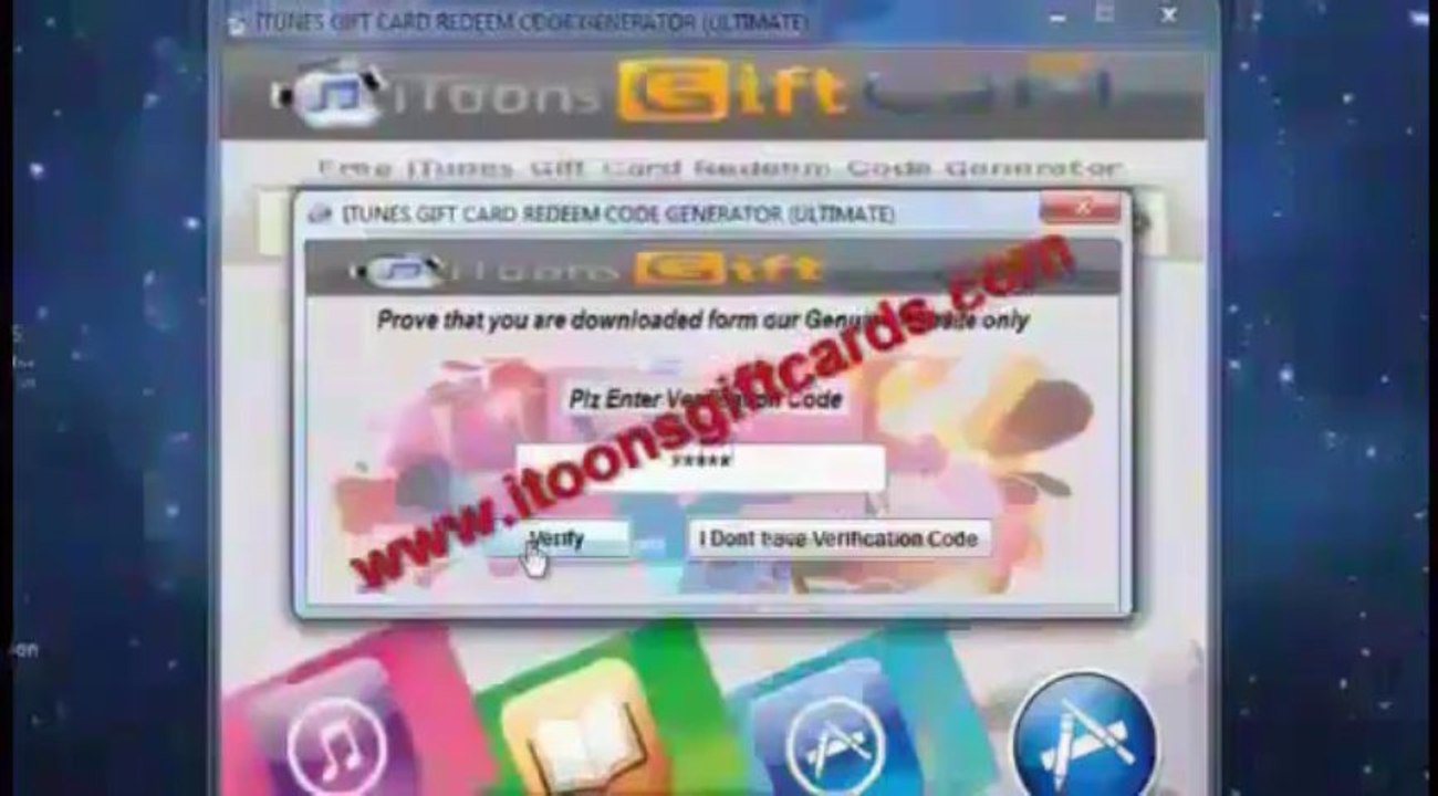itunes Gift Card Generator December 2013 Working