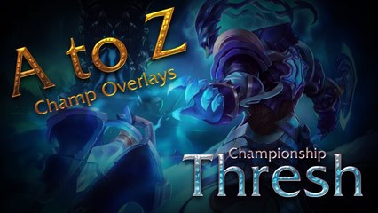Free Championship Thresh Stream Overlay (Download in Description)